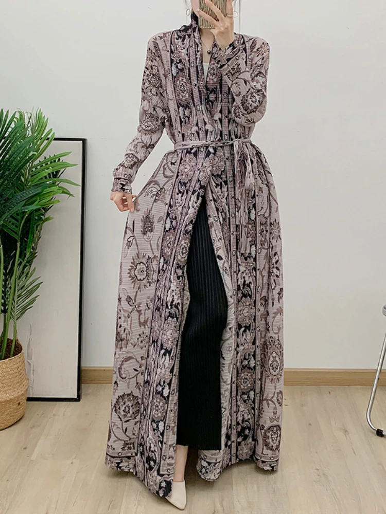 ANLAN плиссированное женское длинное платье Абая в стиле Ближнего Востока Дубае