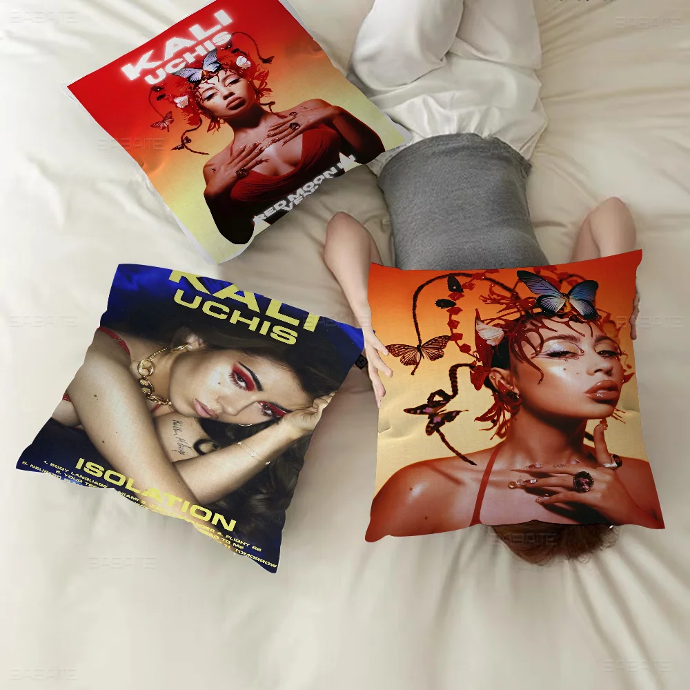 K-Kali U-Uchis наволочка мультяшный подарок спальня домашний диван стул декор сиденья