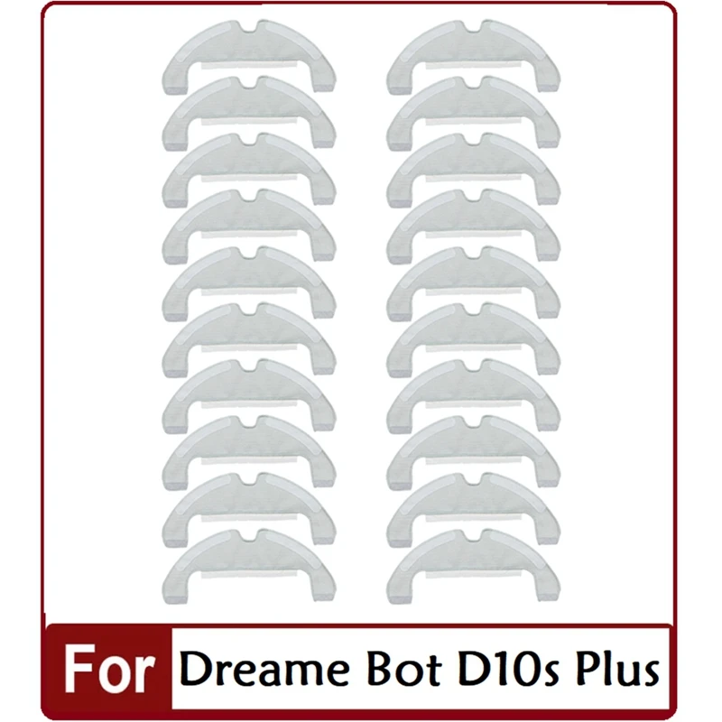 20 шт. сменная моющаяся тряпка для робота-пылесоса Dreame D10s Plus