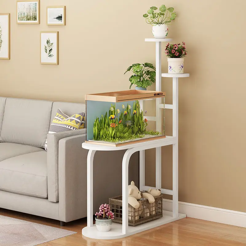 

Стеллаж для аквариума с цветами, интегрированное основание для шкафа, разделительный экран для гостиной комнаты, зеленое растение, диван-полка с зелеными розами, несколько Si