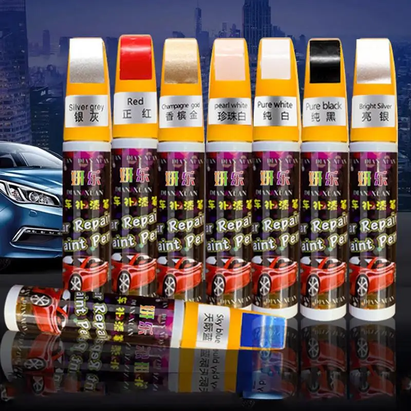 

Car Paint Pen Quick And Easy Scratch Repair Perfect Color Match No Mess Special Car Touch-Up Paint Pen Scratch Repair For Cars