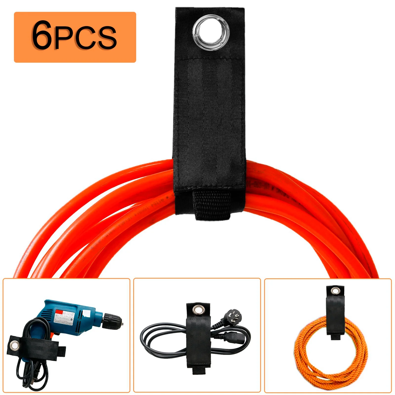 

6 шт., ремешки для хранения водопроводных труб