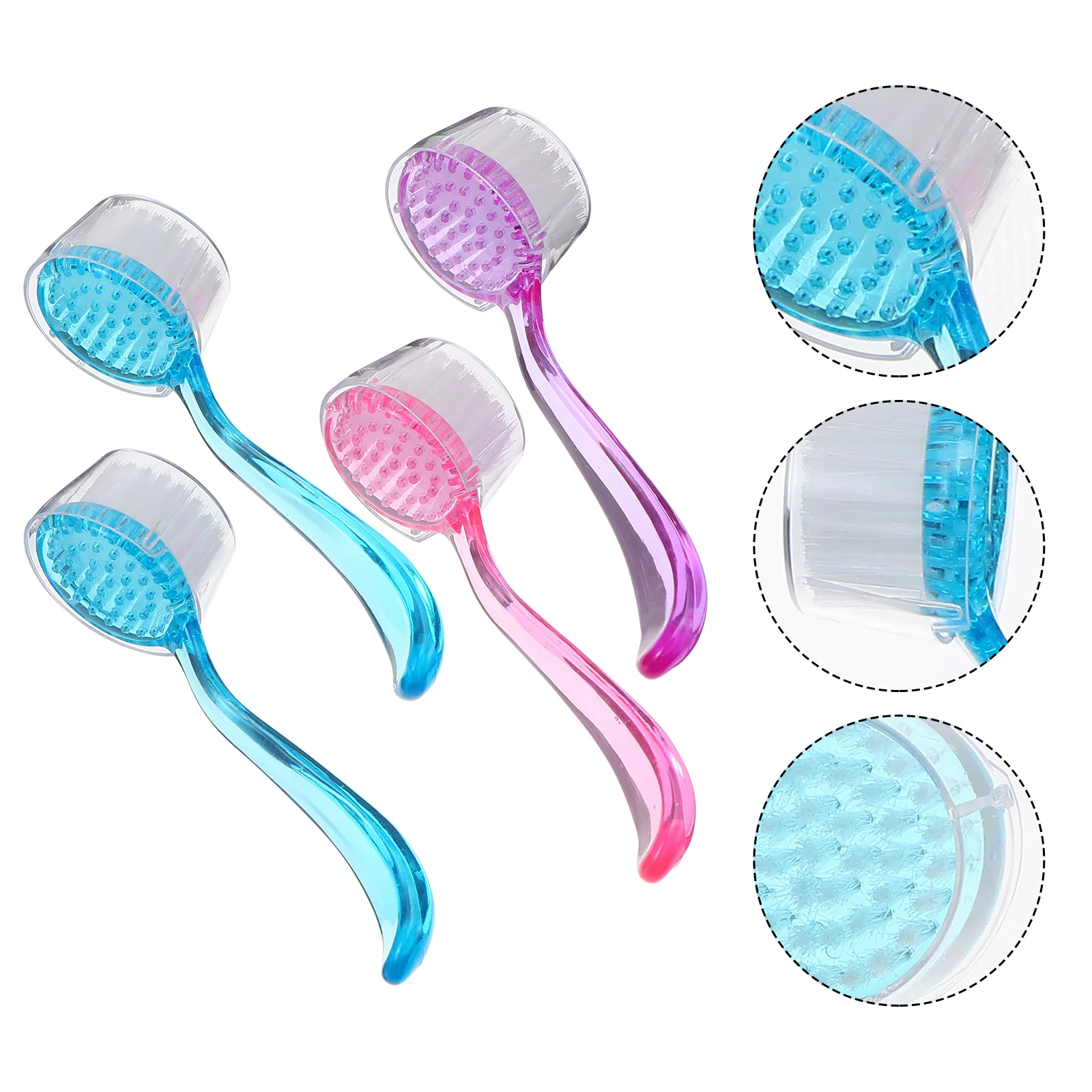 

Brush Pet Bathing Hamster Shower Hedgehog Burshguinea Comb Bath Hair Rabbit Brushes Clean Cleanning Supplies Handleremover Rat