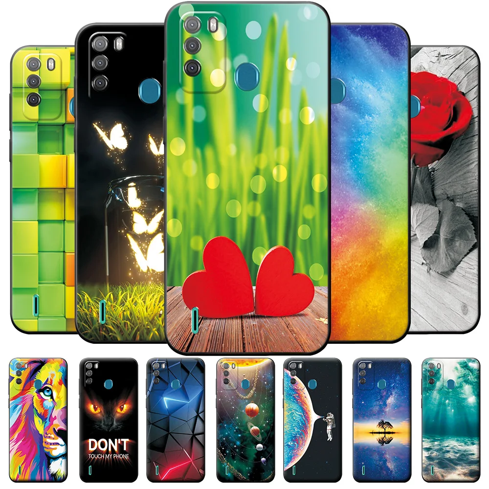 Модный защитный чехол для телефона Itel Vision 1 Pro s Vision1 P36 Play, задняя крышка для Itel S16, силиконовый милый бампер Vision 1