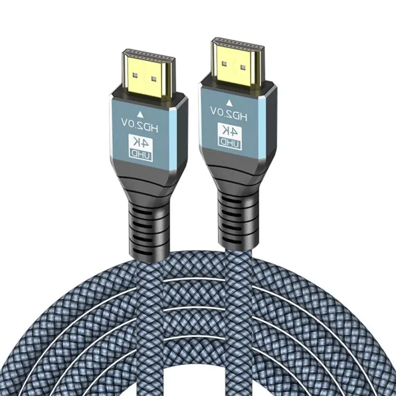 

Aluminum Nylon Cable 4k60 Tv Connection Cable Braided Hd Cable 8k@60hz 2.1 Ultra Digital -compatible Cable Hd Cable Mini