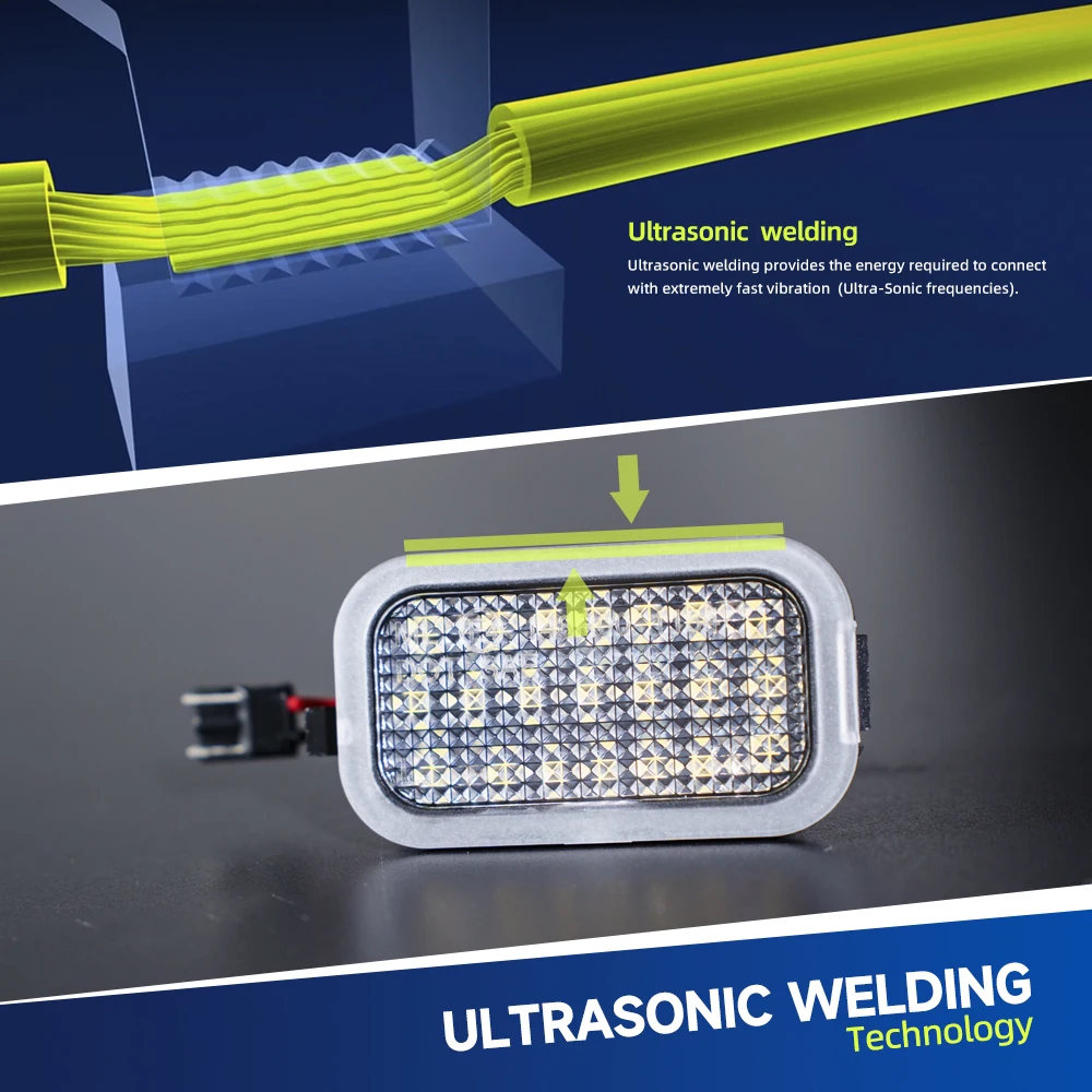 2 светодиодных светильника под зеркалом для Cadillac Escalade EXT ESV GMC Yukon XL Sierra 2500 3500HD лампа