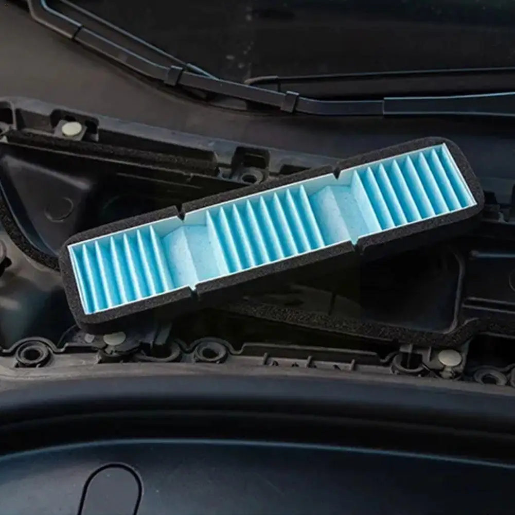 

for Tesla Model 3 2021-2023 Car Intake Air Filter Melt Blown Fabric Air Flow Vent Cover Trim Anti-Blocking Prevention Cove V6P0