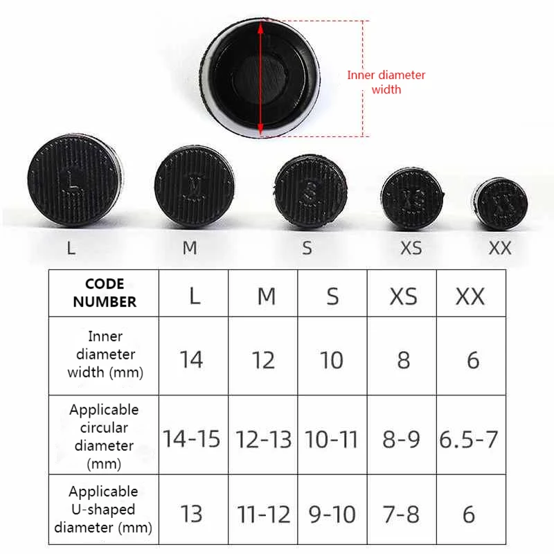 50 Pair Silencer Heel Protector Round Shape Woman High heel Protective Cover Non-slip Wearable Heel Cover Shockproof Accessories