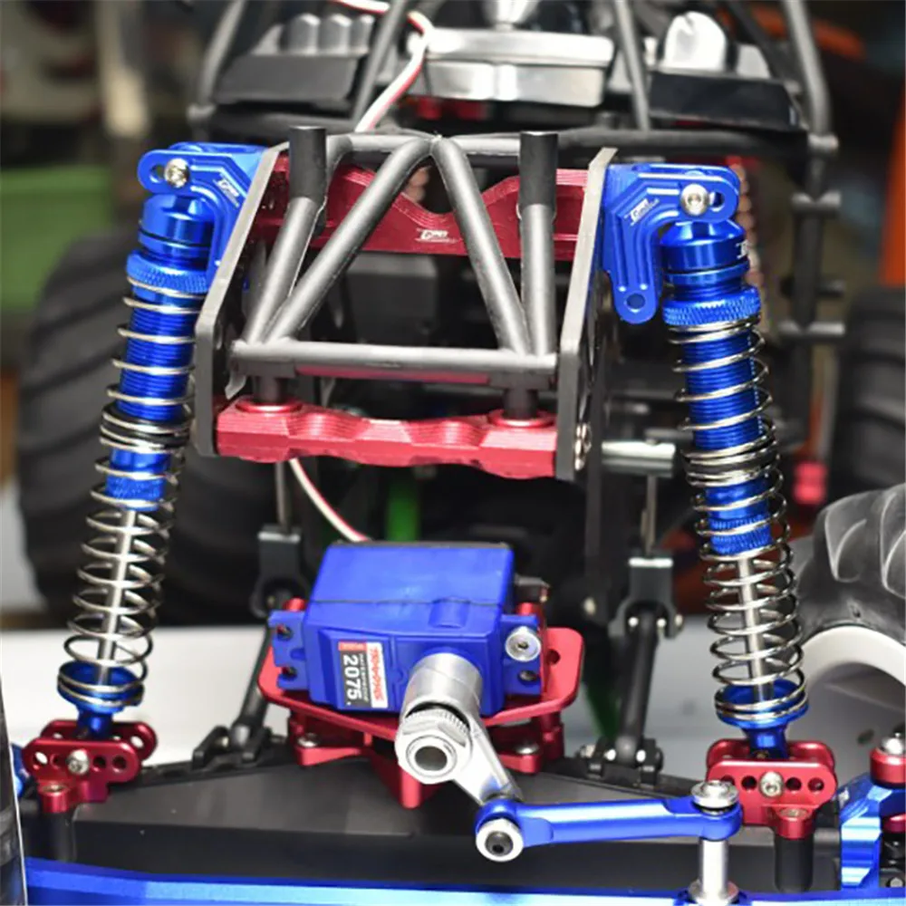 

For LOSI 1/8 LMT SOLID AXLE 4WD LOS04022 Front Rear Universal Shock Absorber Aluminum Alloy External Spring Type