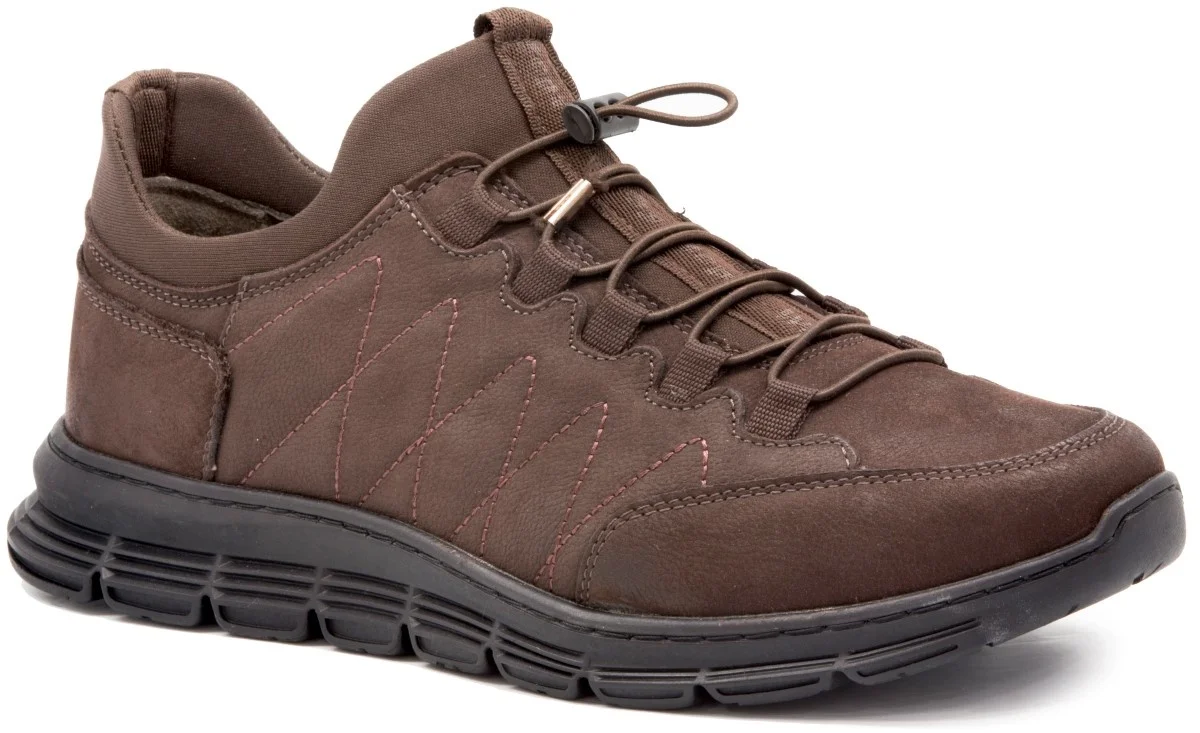 

Gedikpaşalı Scr 2018 Coffee 2022 Winter New Season Men 'S Shoes Daily Casual Use Cow Leather Sneakers Elevator Street Bağcıksız