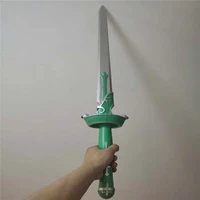 cosplay anime game sword art online sao asuna flashing light sword weapon prop role play asuna pu sword model weapon prop 109cm