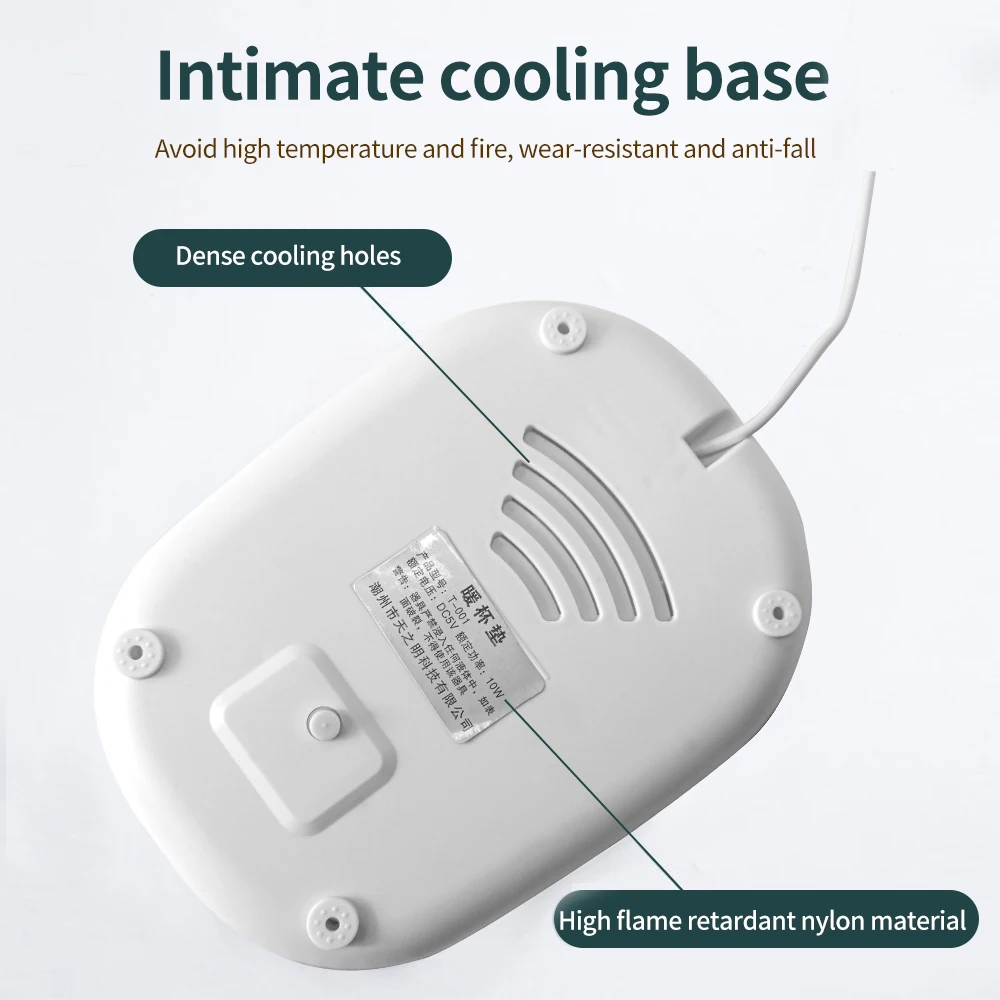 Подогреватель для чашки подогреватель дома и офиса какао чая воды молока 55 °C