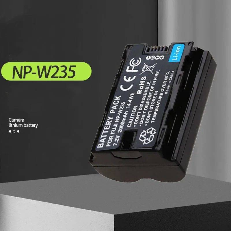 NP-W235 NPW235 7 2 V 2000mah аккумулятор для Fujifilm цифровая камера X-T4 XT5 GFX50S II GFX100S XH2S GFX 100S X-H2