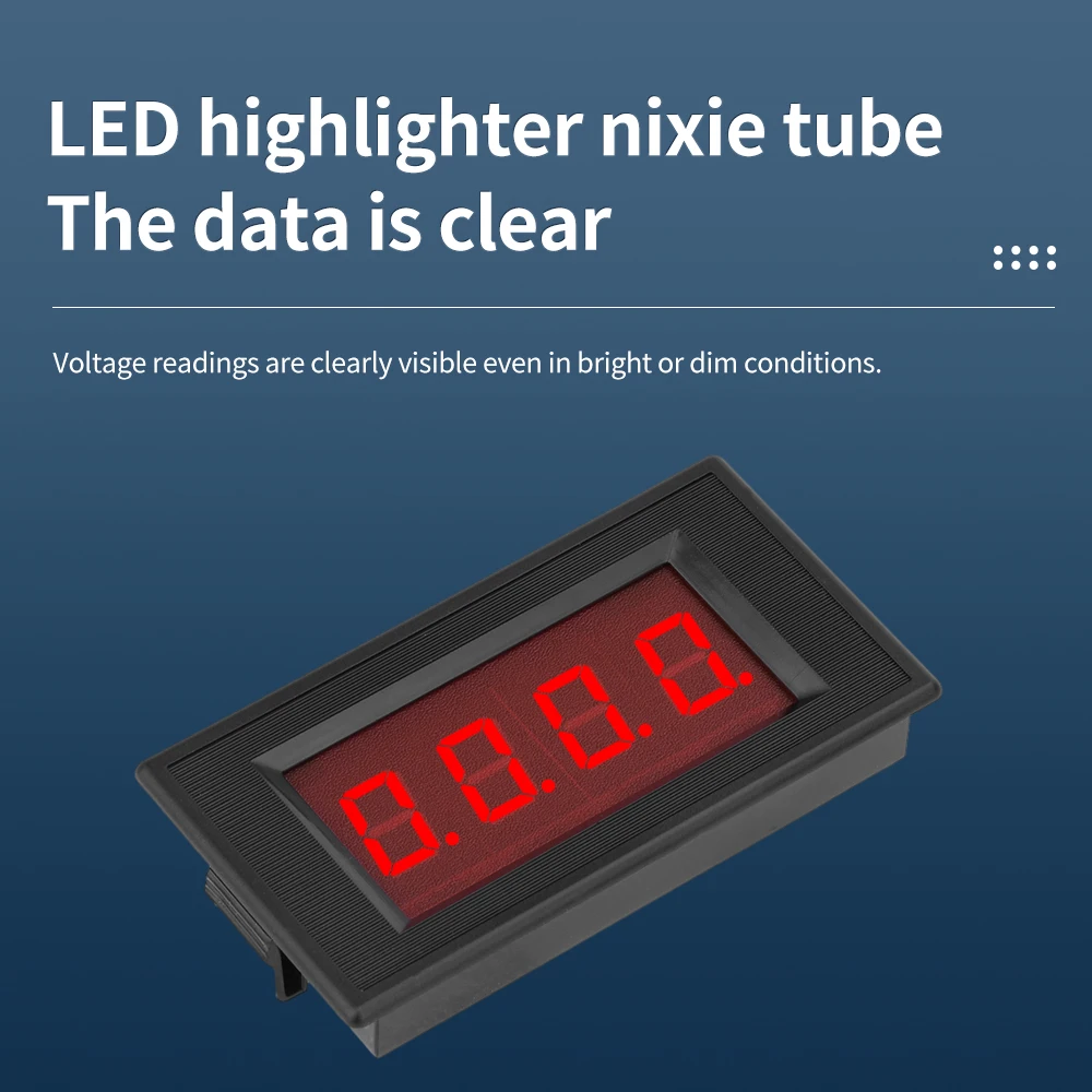 VHHD 5135A цифровой вольтметр постоянного тока 5 В 200 мВ/2 В/20 В/200 В/500 В/1000 тестер