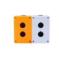 station control plastic box 2 hole 22mm switch push button case box swtich protector box
