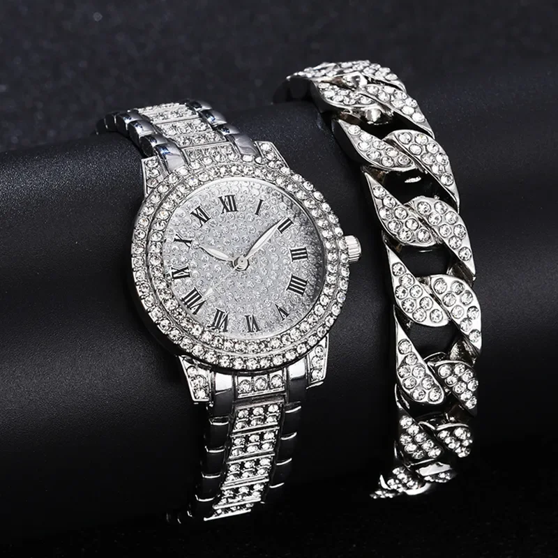 Women Watches Gold Watch Ladies Wrist Watches Luxury Brand Rhinestone Women's Bracelet Watches Female Relogio Feminino