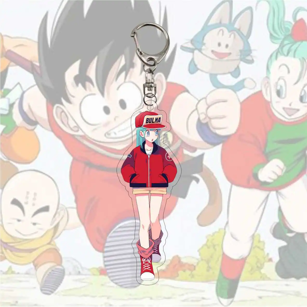 Акриловый брелок для ключей с аниме Драконий жемчуг |