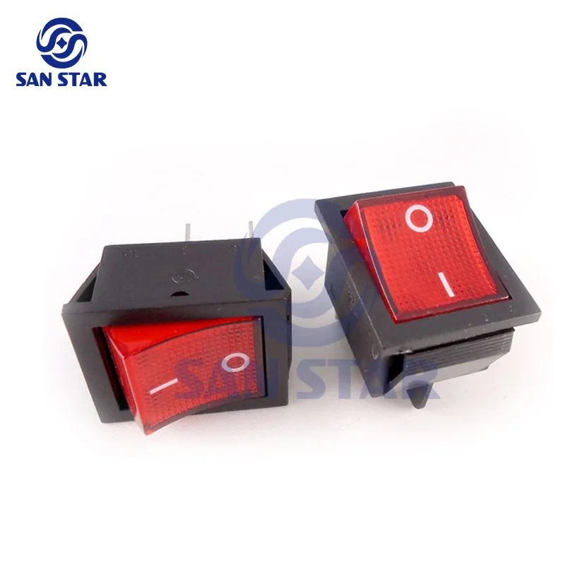 

10 pcs 3 Pins AC Power Switch/Switches for Arcade Game Machine Arcade Parts