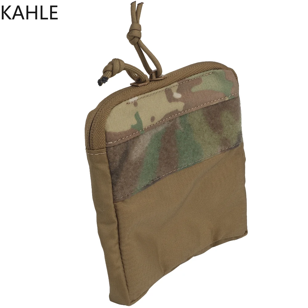 Фото Тактический нагрудный жилет Kahle Zipper Bag DOPE с передним клапаном, вставкой-кенгуру и полуместом для кармана, нейлон, для FCPC V5 Plate Carrier, для охоты №5