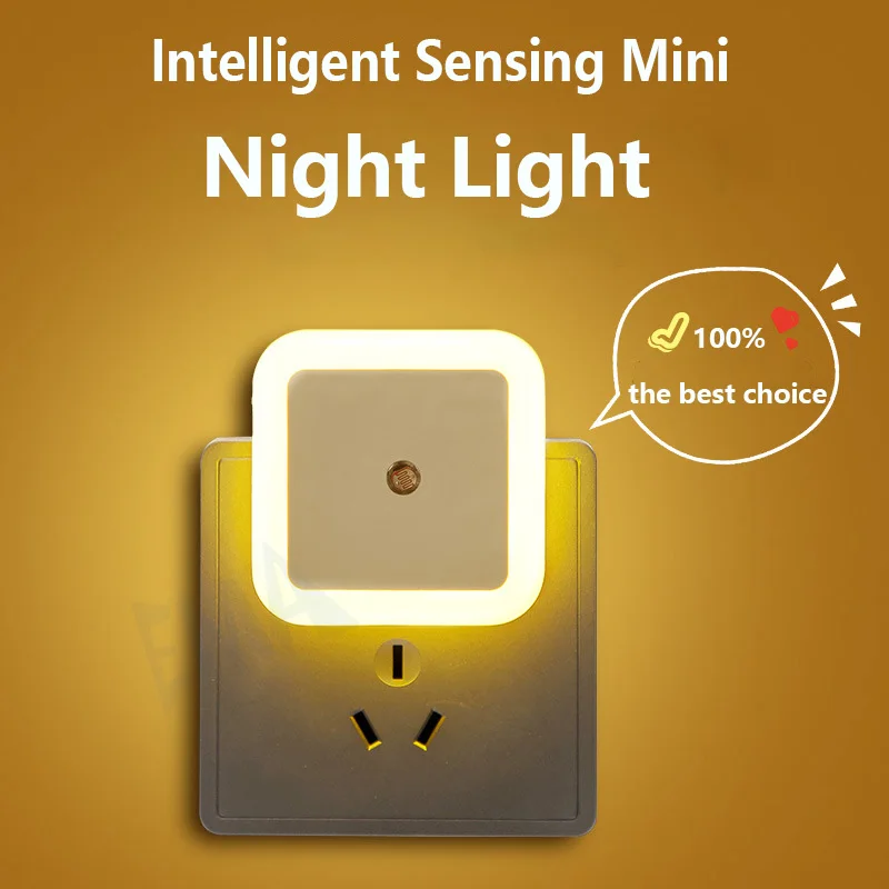 

Wireless LED Night Light Sensor Control Light EU/US/UK Plug Closet Cabinet Lamp Stairway Porch Light Bedroom decoration Lighting