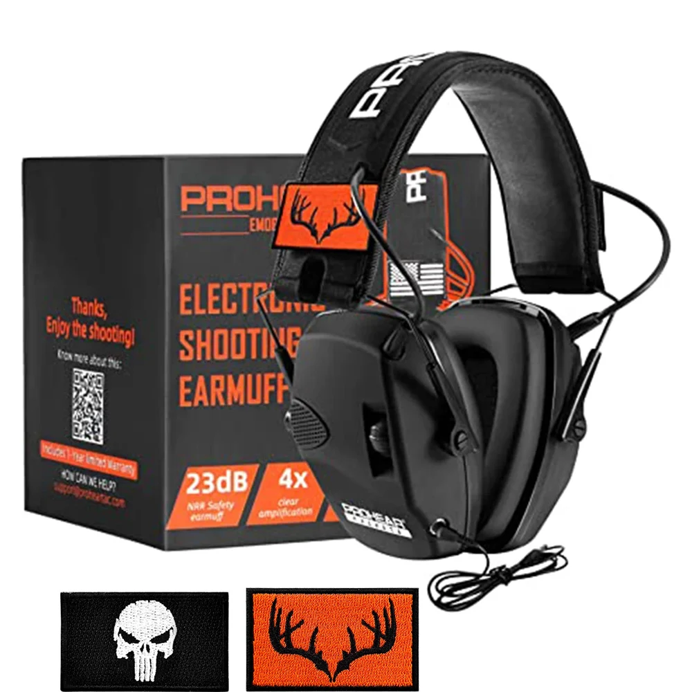 

ZOHAN защита ушей электронная защита слуха Sparta активная защита для стрельбы наушники NRR 23 дБ шумоподавление