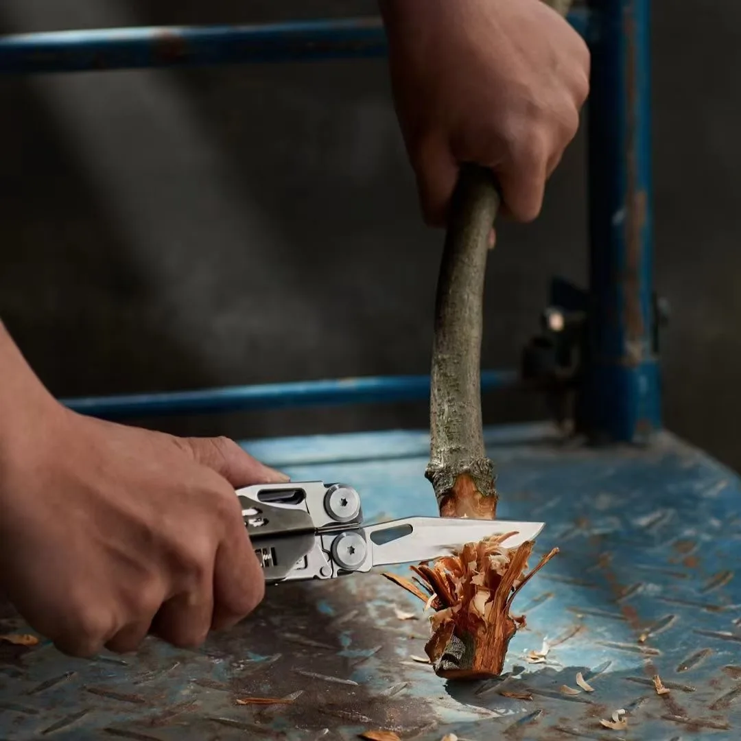 Новинка 2024 деталь 37 в 1 Мультитул плоскогубцы складной ножницы со сменным лезвием