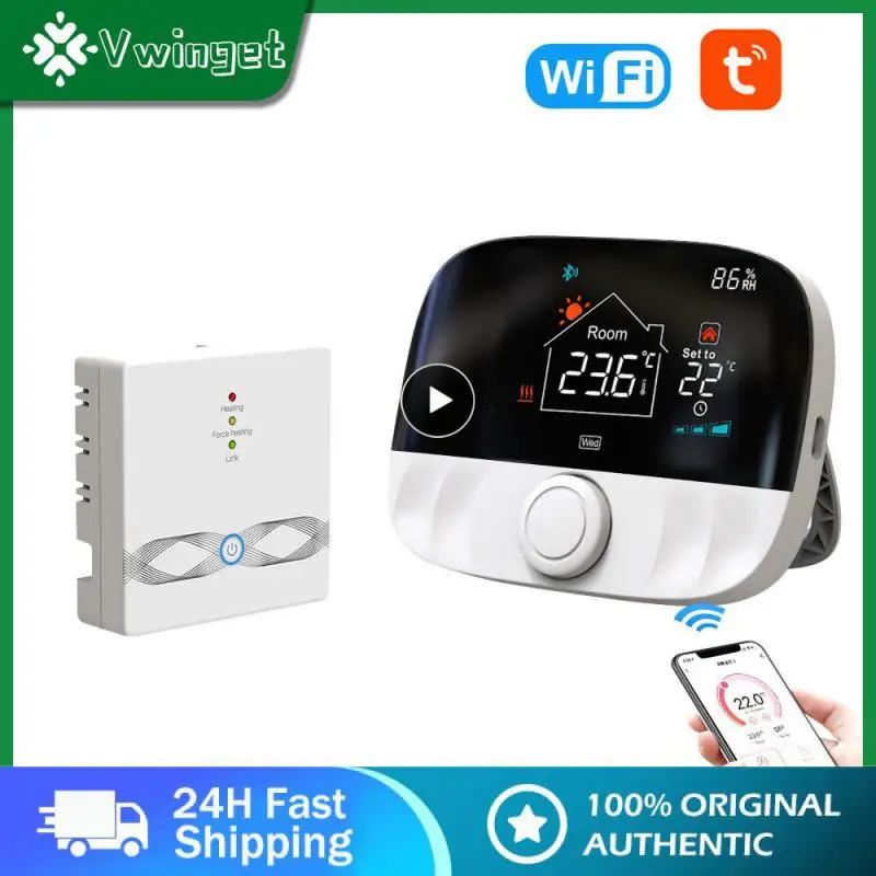 

2/3/5PCS For Gas Boiler Water Heating Home Heating Gas Boiler Tuya Wifi Wireless Thermostat Rf433 Smart Tuya