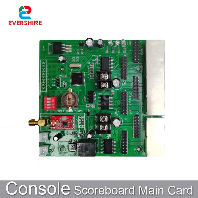Scoreboard RF Main Controller Card Use For Football Basketball LED Sign Remote Console