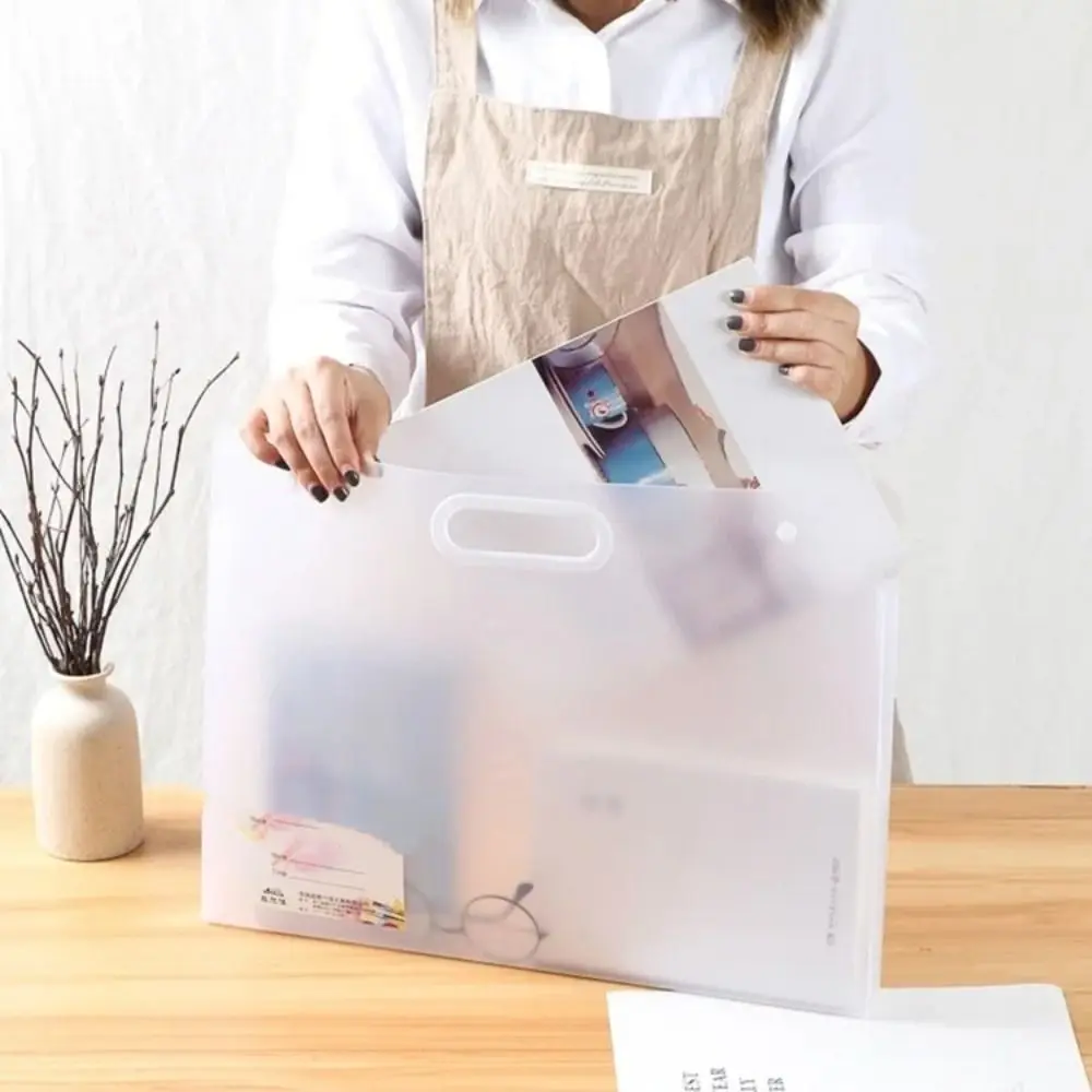 Сумка для хранения эскизной бумаги A2/A3/A4 с ручкой Большая вместительная папка