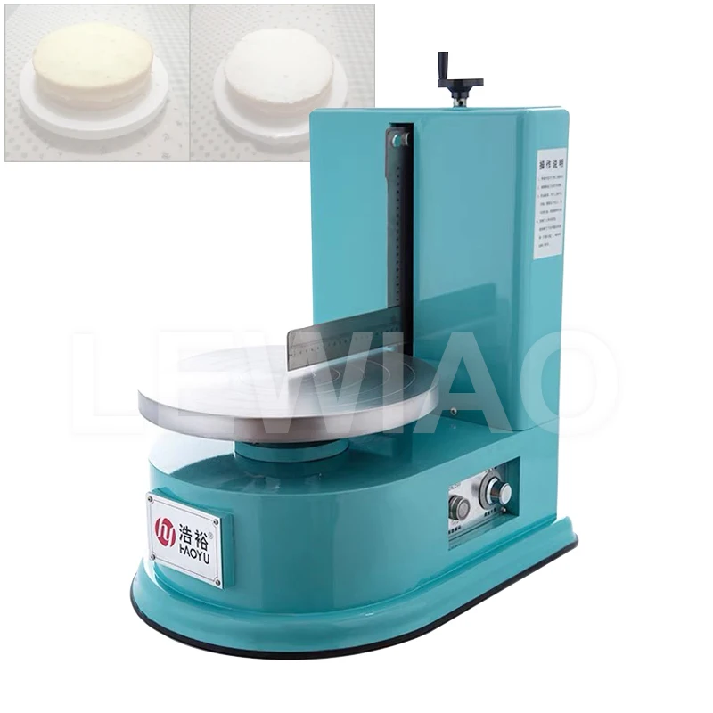 

LEWIAO 11 Gears Automatic Round Cream Coating Filling Maker Cake Bread Cream Decoration Spreader Machine For Birthday