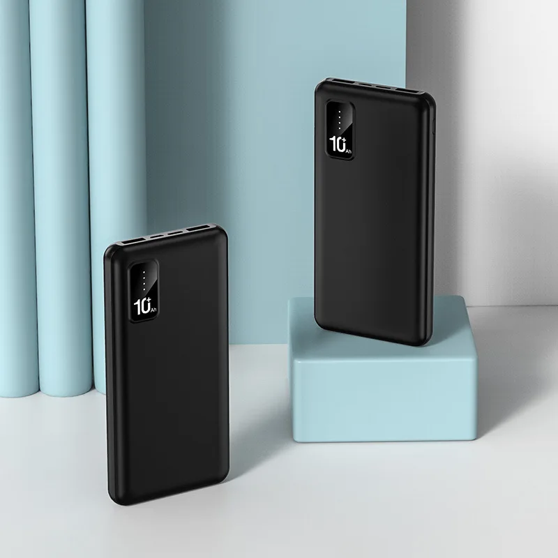 

Внешний аккумулятор с 2-мя USB-портами, 20000 мАч, 10000 мАч