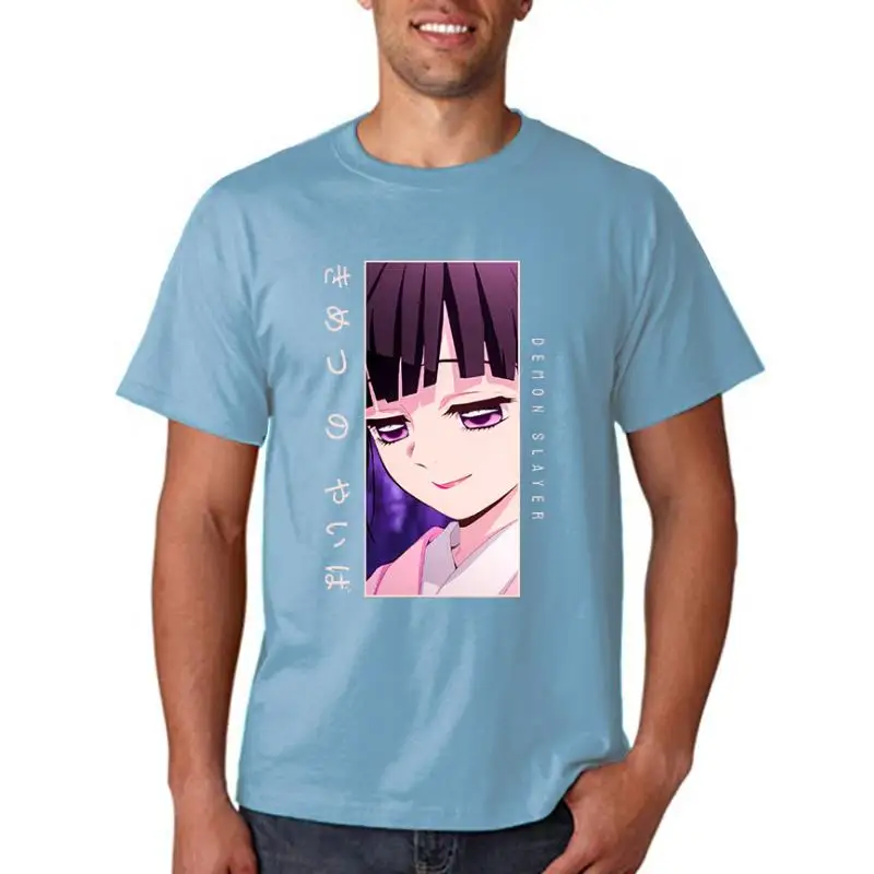 

Tsuyuri Kanao Demon Slayer Print T Shirts Woman Casual O Neck Streetwear Top Anime Vintage Retro Summer Female Loose Tee Top