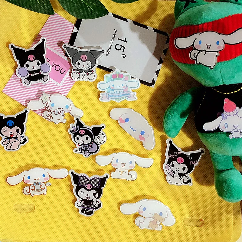 Броши Kuromi акриловые значки для сумок аксессуары сделай сам Женская медаль