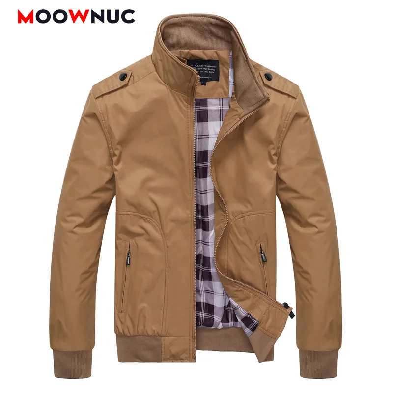 

Men's Jackets Autumn Coat Overcoat Spring Classic Fashion Male 2023 New Casual Windproof Hombre Solid Outdoors Windbreak MOOWNUC