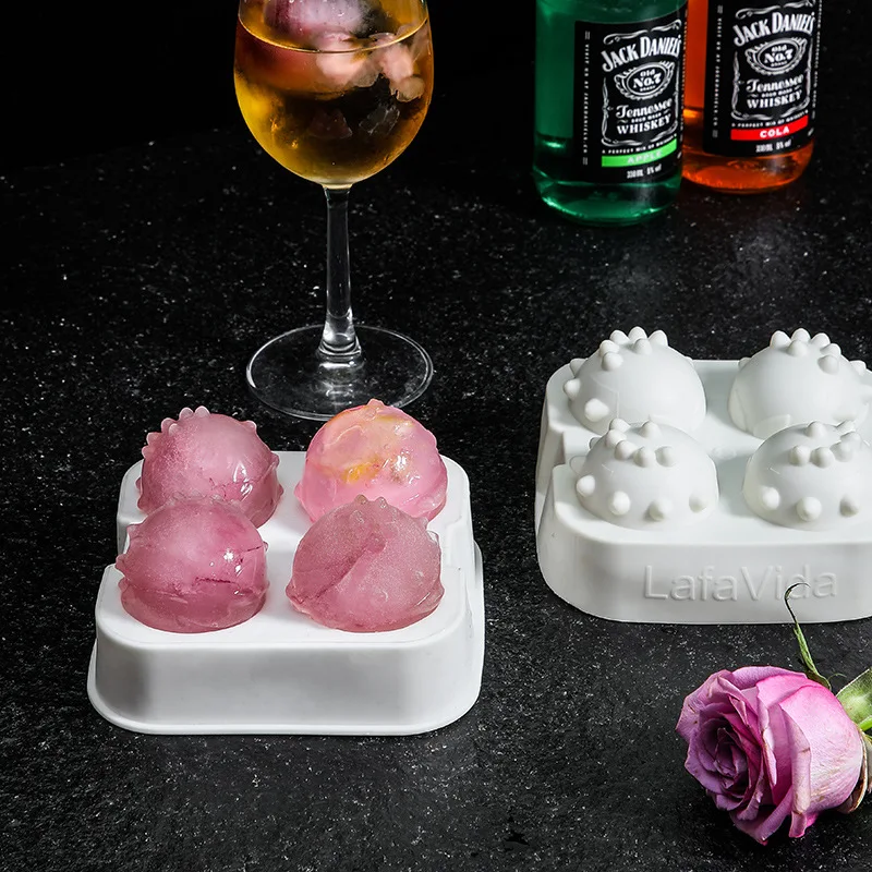 

Форма для изготовления кубиков льда, форма для круглого кирпича, аксессуары для бара, Высококачественная форма для льда, кухонные инструмен...