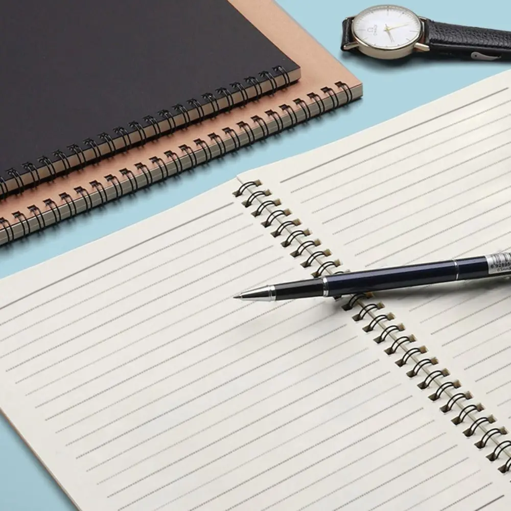 60 листов/книга утолщенный блокнот на катушке A5/B5 листов