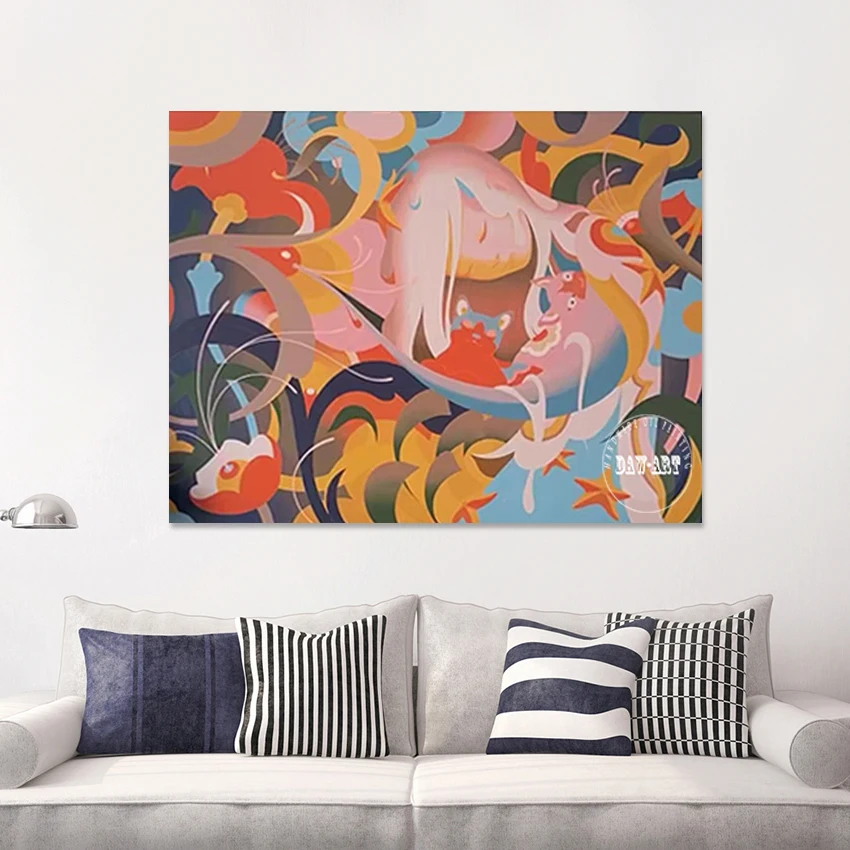 Абстрактная картина маслом MYT