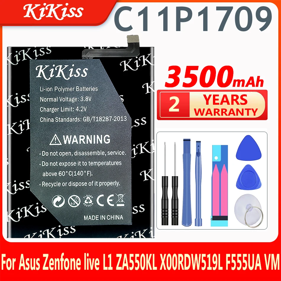 

C11P1709 Phone Battery For Asus Zenfone live L1 ZA550KL X00RD Zf live L1 Replacement Batteries