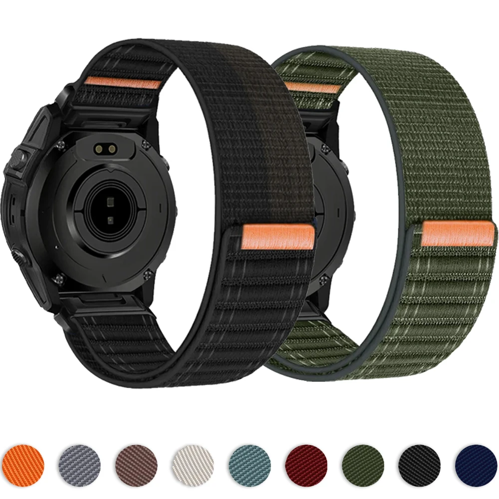Фото Быстросъемный ремешок 26 мм, 22 мм, 20 мм для Garmin Tactix 8/Fenix 8E 7 7X Pro/Instinct 2X/Enduro 3, браслет для Garmin 970 965 955 №1