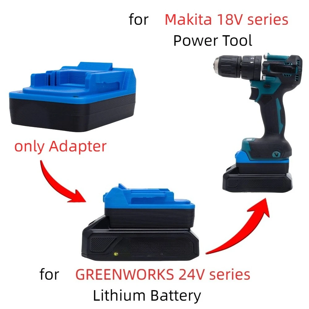 

Адаптер GREENWORKS 24В к Makita 18В