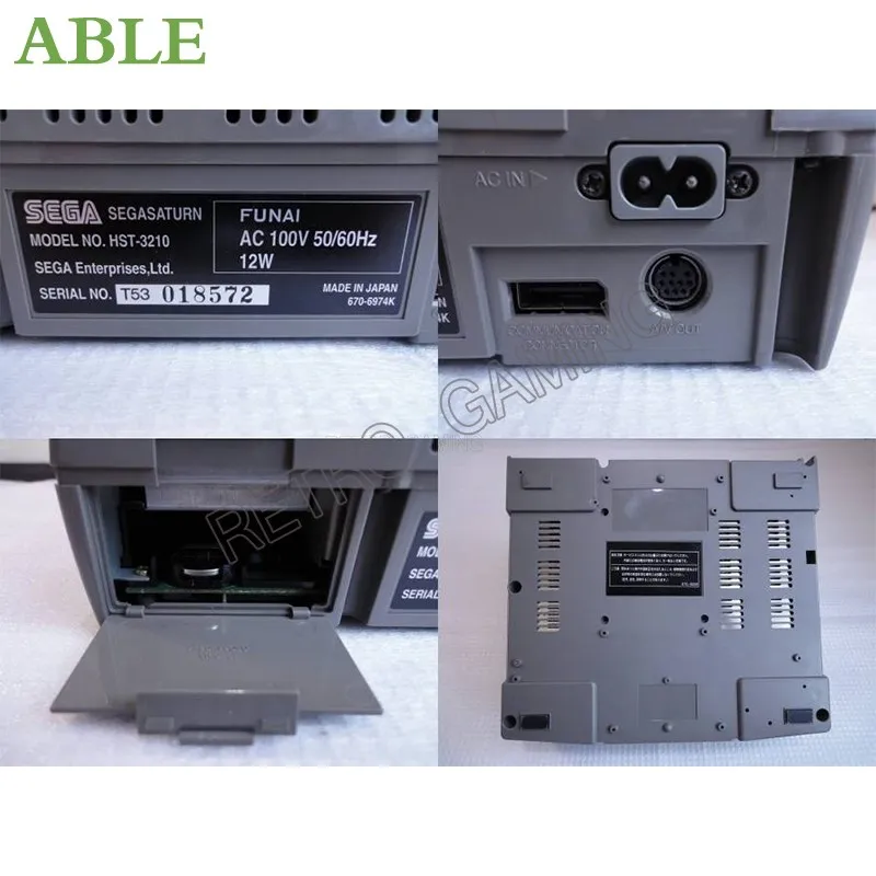 Оригинальная Ретро игровая консоль Saturn домашняя 8 Мб памяти SS псевдосатурн