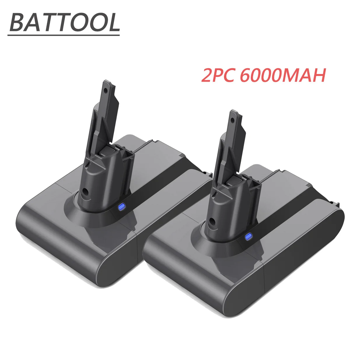 Battool  For Dyson V7 Battery 21.6V 6000mAh/4000mAh lithium FLUFFY V7 Animal V7 Pro 225403 229687 Tools Rechargeable Battery