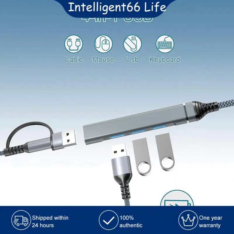 

Малый Usb 3,0 Usb 3.0 Type-c концентратор портативный Тип C концентратор для Xiaomi Lenovo Macbook высокоскоростной 4 порта мультиразветвитель адаптер 5 Гбит/с