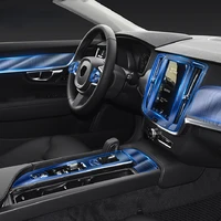 for volvo v90 2020 2021 car interior center console transparent tpu protective film anti scratch repair film accessories refit