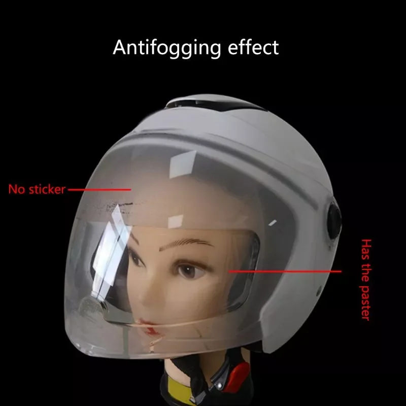 

Универсальный шлем прозрачная противотуманная патч-пленка для мотоциклетного шлема линзы противотуманные пленки для шлемов