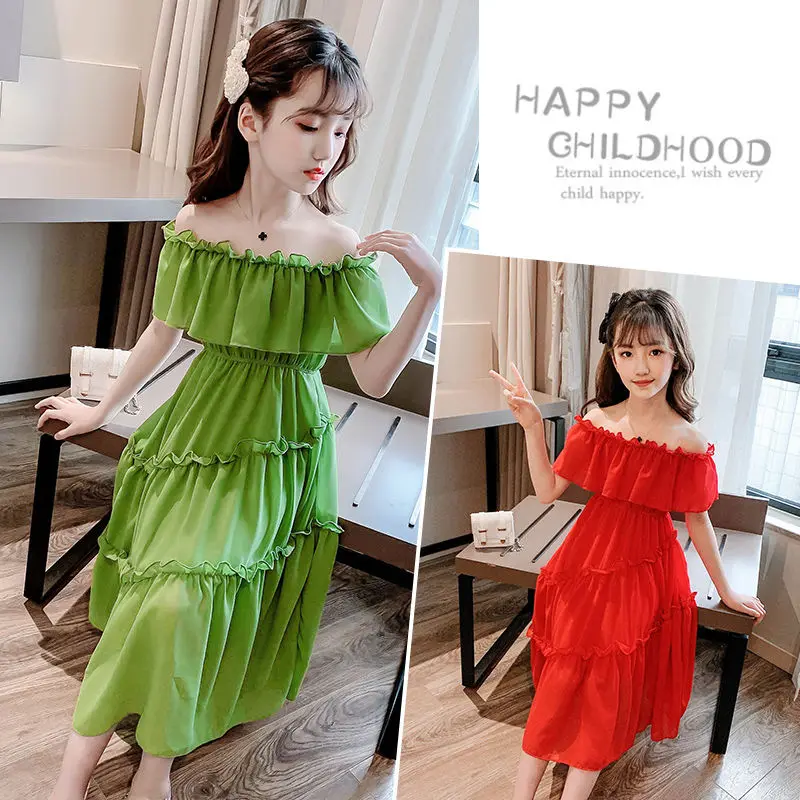 

Summer 2022 Girls Tulle Dress Sleeveless Girl Dresses for Kids Clothes 2 To 12 Year Old Avant-garde Design Premium Comfort Dress