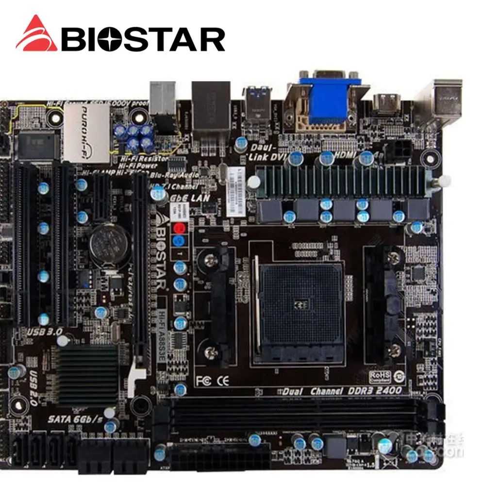 

Desktop Motherboard For Biostar Hi-Fi A88S3E FM2+ FM2+ DDR3 A88 desktop motherboard mainboard