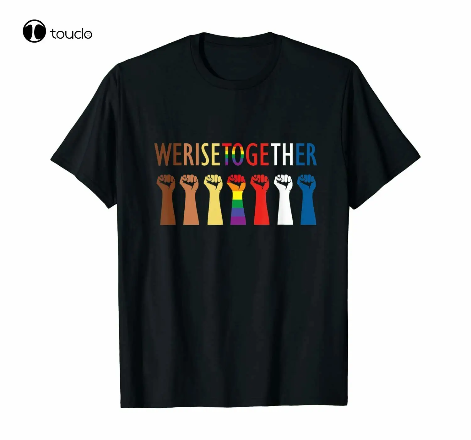 

We Rise Together Equality Social Justice T-Shirt Cotton Trend 2021 boys tshirts