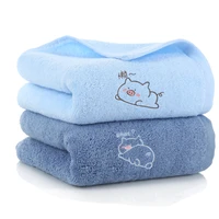 100 cotton face towel 2pcs set absorbent adult bath towels solid color soft friendly hand shower towel for bathroom washcloth