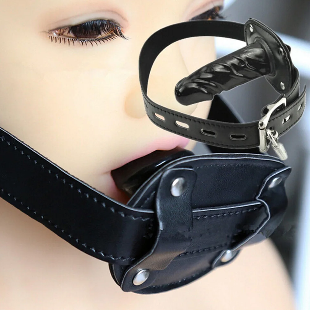 Аксессуары для взрослых кожаный бондаж наручники секс-игрушка кнут кляп хвост